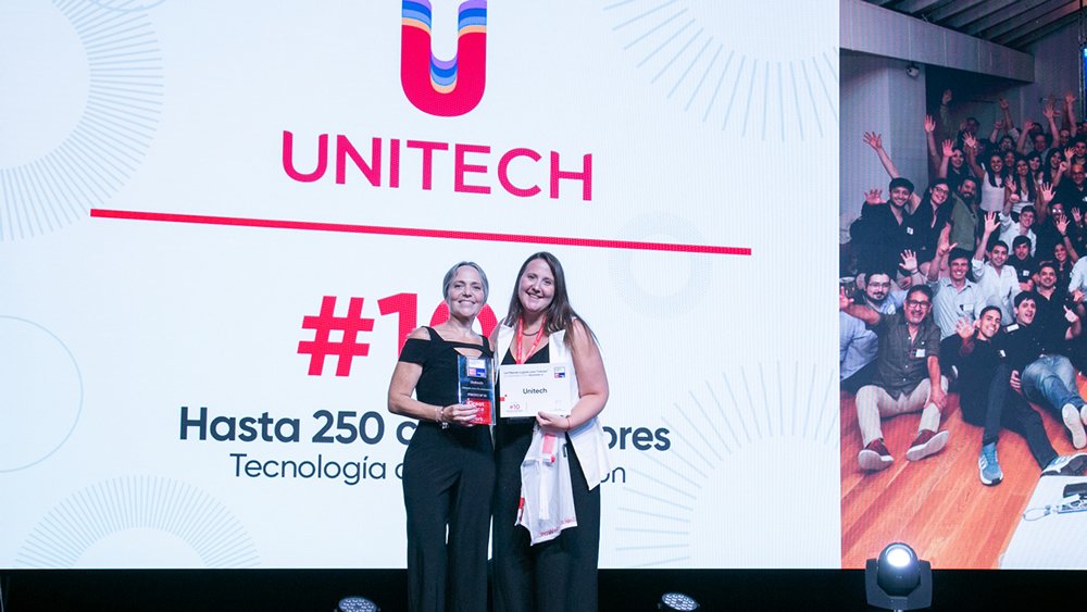 Unitech ingresa al ranking de las 10 mejores empresas para trabajar en su categoría y refuerza su apuesta por el talento